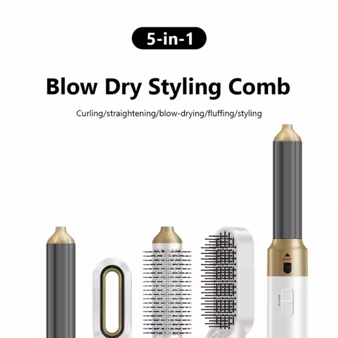 One Tool to Rule Them All: Meet the 5-in-1 Professional High-Speed Hair Dryer &amp; Curling Iron