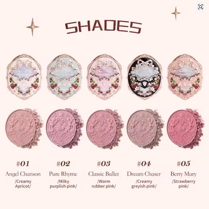 Flower Knows Strawberry Rococo Series Embossed Blush