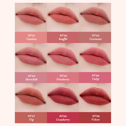 Flowerknows Strawberry Cupid Lipstick Cake Matte Velvet Lipgloss