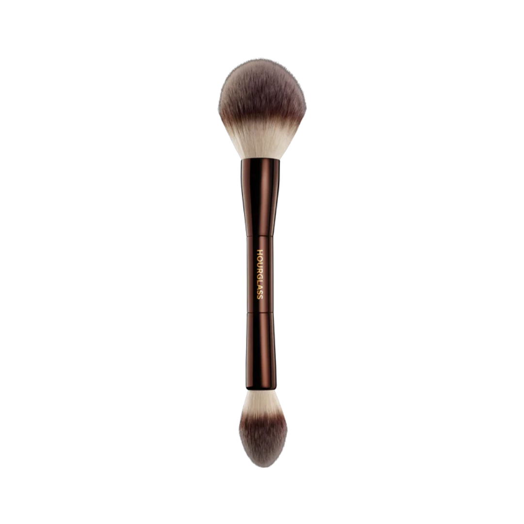 Hourglass Makeup Brush- No.18 Veil Powder Brush Soft Fiber Hair Double Head