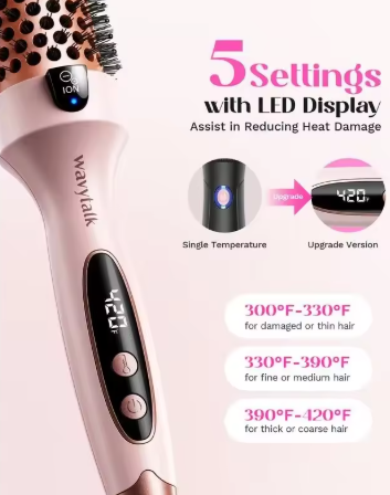 Wavytalk Negative Ion Thermal brush